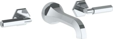 Watermark - James Wall Mounted 3 Hole Lavatory Set with 8 1/2 Inch CTC Spout
