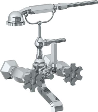 Watermark - James Wall Mounted Exposed Bath Set with Hand Shower