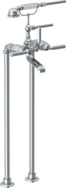 Watermark - James Floor Standing Bath Set with Hand Shower