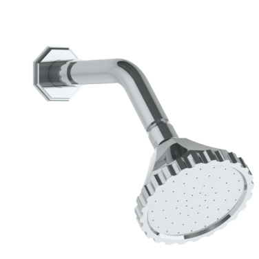 Watermark - James Wall Mounted Showerhead, 3 3/4 Inch dia, with 6 Inch Arm and Flange