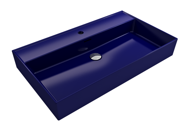 Bocchi - Milano Wall-Mounted Sink Fireclay 32 inch with Overflow