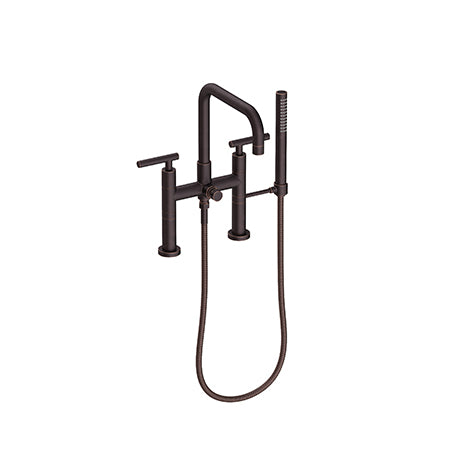 Newport Brass - East Square Exposed Tub & Hand Shower Set - Deck Mount