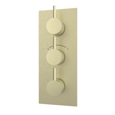 Maidstone - Thermostatic Valve -3F- 3 Round Handles