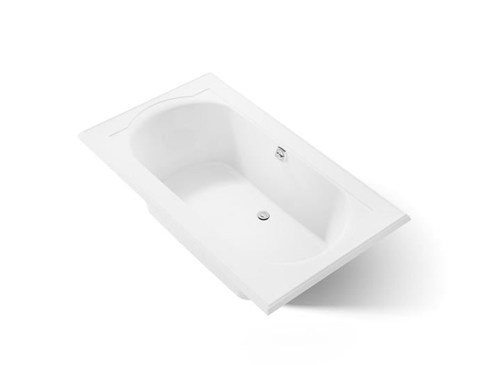 Kohler - Memoirs 72 X 42 Inch Drop-In Bath With Front Drain