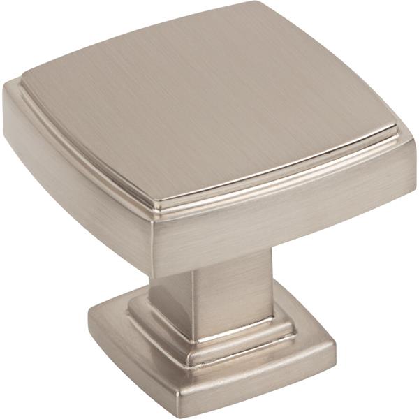Jeffrey Alexander - 1-1/4 Inch Overall Length Square Renzo Cabinet Knob