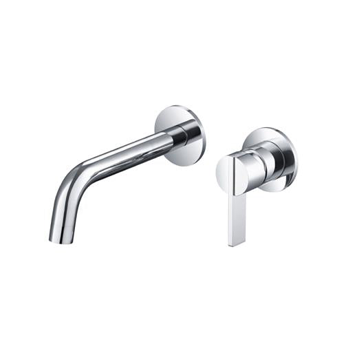 Flusso - Single Handle Wall Mounted Bathroom Faucet