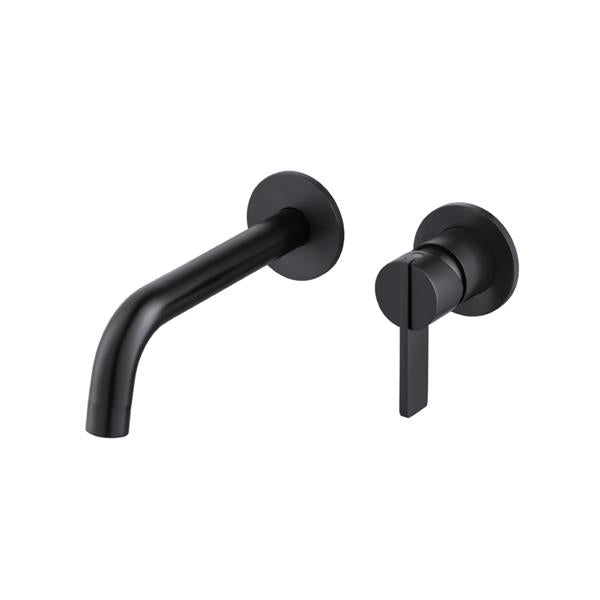 Flusso - Single Handle Wall Mounted Bathroom Faucet