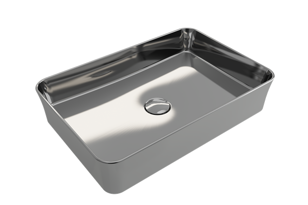 Bocchi - Sottile Rectangle Vessel Fireclay 21.5 inch