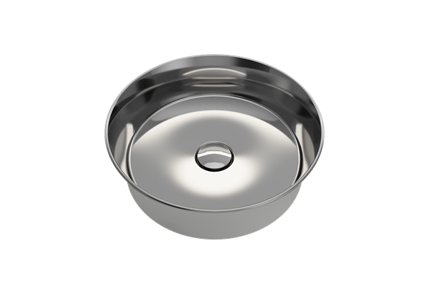 Bocchi - Sottile Round Vessel Fireclay 15 inch