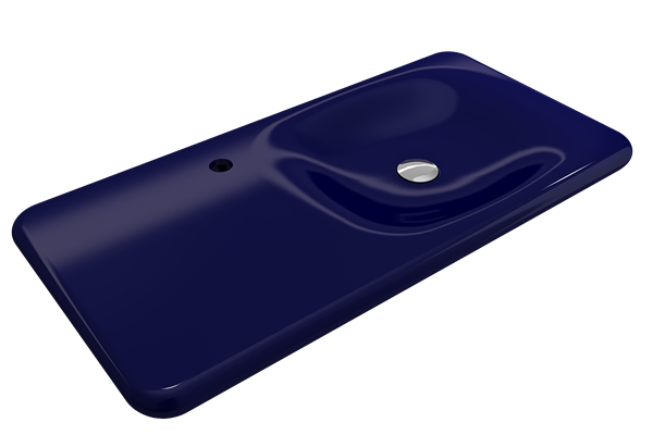 Bocchi - Fenice Wall-Mounted Sink Fireclay 35.5 inch