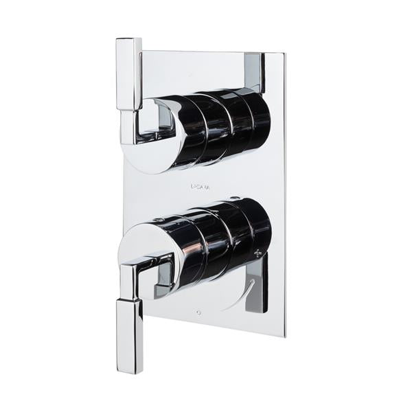 Lacava - Kubista Trim - Built-In Progressive Pressure Balancing Mixer With Volume Control
