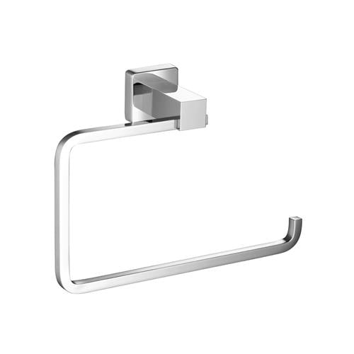 Flusso - Brass Towel Ring - Chrome