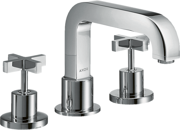 Hansgrohe - Axor Citterio 3-Hole Roman Tub Set Trim - Cross Handles
