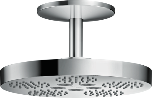 Hansgrohe - Axor One Showerhead 280 2-Jet with Ceiling Mount Trim, 2.5 GPM