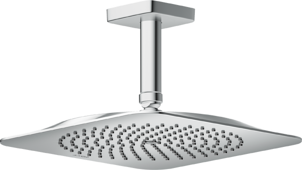 Hansgrohe - Axor Citterio C Showerhead 270 Square 1-Jet Ceiling Connection, 1.75 GPM