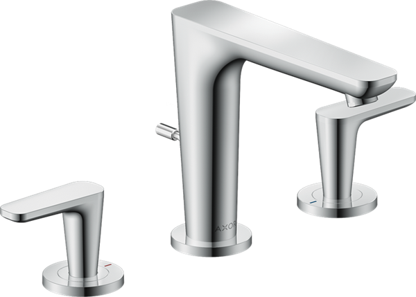 Hansgrohe - Axor Citterio C Widespread Faucet 125 with Pop-Up Drain, 1.2 GPM