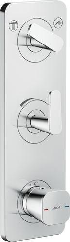 Hansgrohe - Axor Citterio C Thermostatic Module Trim 15 Inch x 5 Inch for 2 Functions