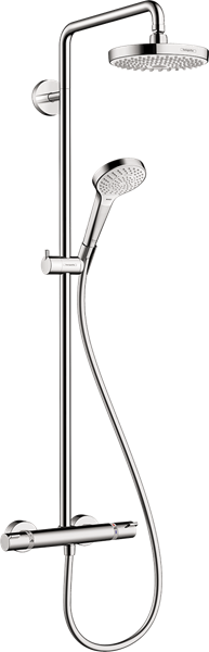Hansgrohe - Croma Select S Showerpipe 180 2-Jet, 1.8 GPM