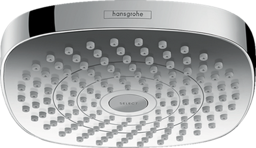 Hansgrohe - Croma Select E Showerhead 180 2-Jet, 2.5 GPM