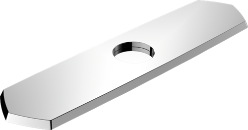 Hansgrohe - Locarno Base Plate for Single-Hole Kitchen Faucets, 10 Inch