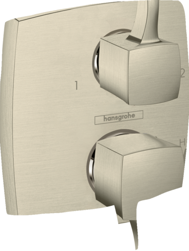 Hansgrohe - Ecostat Classic Pressure Balance Trim Classic Square with Diverter