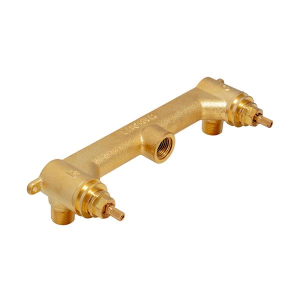 Lacava - Cigno Rough - Rough In For Wall-Mount Three-Hole Faucets