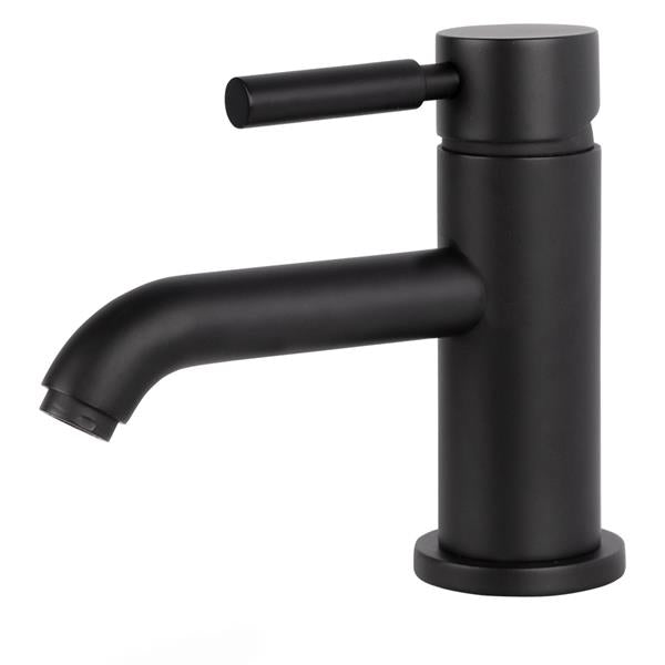 Lacava - Cigno Deck-Mount Single-Hole Faucet With A Pop-Up And Lever Handle