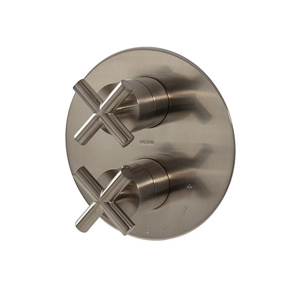 Lacava - Cigno Trim, Sharing, Built-In Progressive Pressure Balancing Mixer With 2-Way Diverter