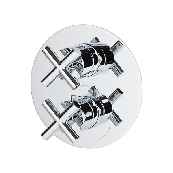 Lacava - Cigno Trim Only - Thermostatic Valve W/1 Way Volume, Gpm 9 (60Psi)
