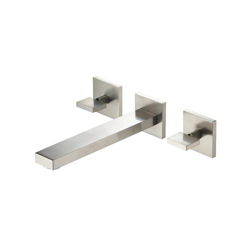 Flusso - Two Handle Wall Mounted Bathroom Faucet