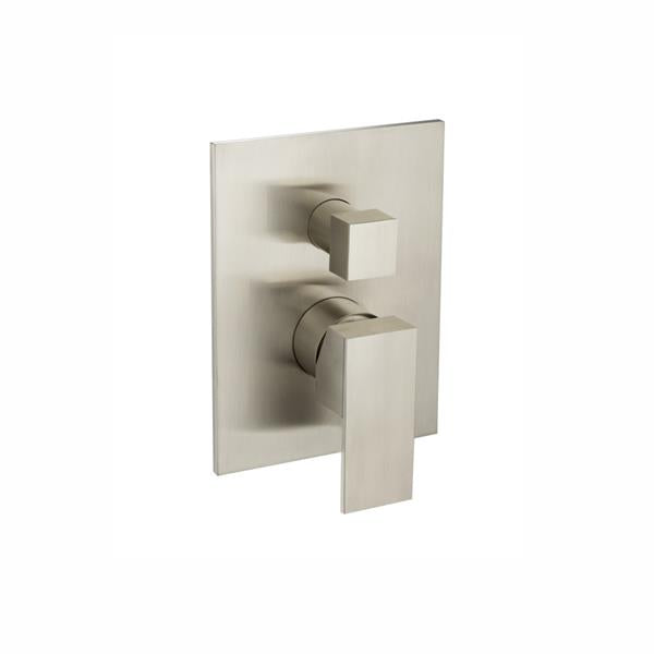 Flusso - Tub / Shower Trim With Pressure Balance Valve & Integrated 2-Way Diverter - 2-Output