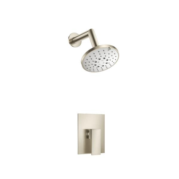 Flusso - Single Output Shower Set With ABS Shower Head & Arm