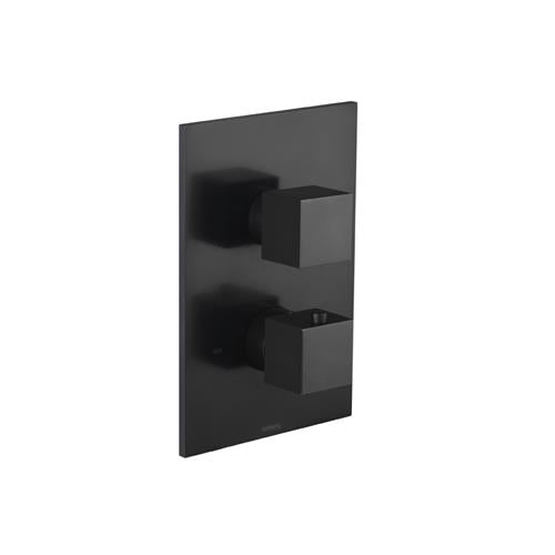 Flusso - 3/4 Inch Thermostatic Shower Valve & Trim - 1 Output