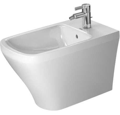 Duravit - DuraStyle Single Hole Horizontal Spray Floorstanding Bidet in White
