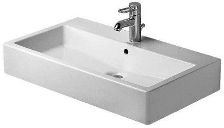 Duravit - Vero 27 1/2" Rectangular Wall Mounted Sink in Whitew