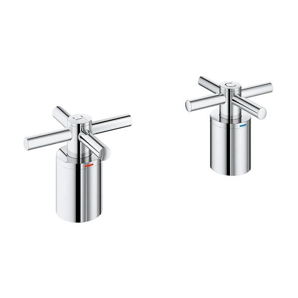 Grohe - Atrio Cross Handles for Roman Tub Faucet (Pair)