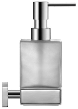Duravit - Karree Wall Mount Soap Dispenser in Chrome