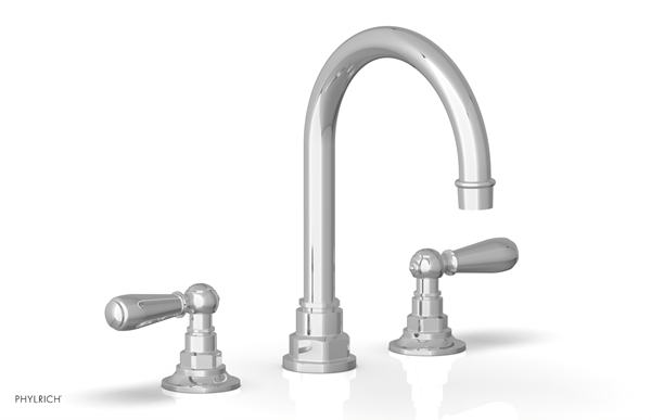 Phylrich - Jamestown Widespread Faucet High Arc Spout - Lever Handles