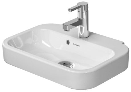 Duravit - Happy D.2 19 5/8" Rectangular Wall Mounted Sink in White