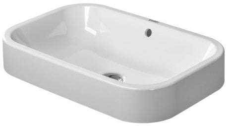 Duravit - Happy D.2 23 5/8" Rectangular Vessel Sink in White