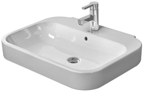 Duravit - Happy D.2 23 5/8" Rectangular Wall Mounted Sink in White
