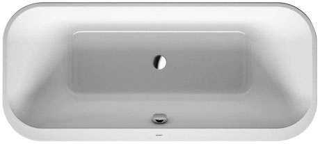 Duravit - Happy D.2 70 7/8" x 31 1/2" Rectangular Freestanding Bathtub