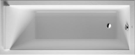 Duravit - Starck 66 7/8" x 27 1/2" Rectangular Drop In Bathtub in White Acrylic
