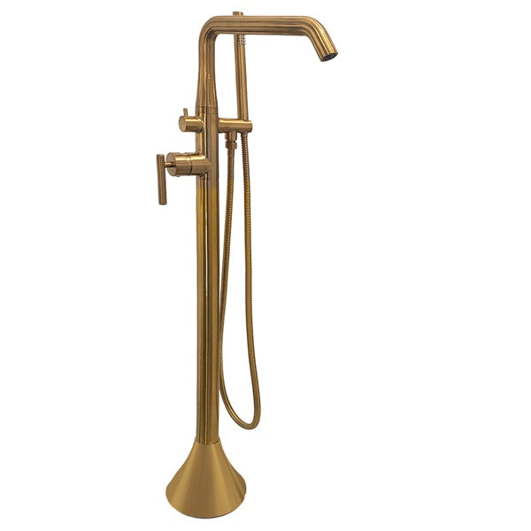 Lacava - Flutti Floor-standing single-hole Tub Filler - Body Only