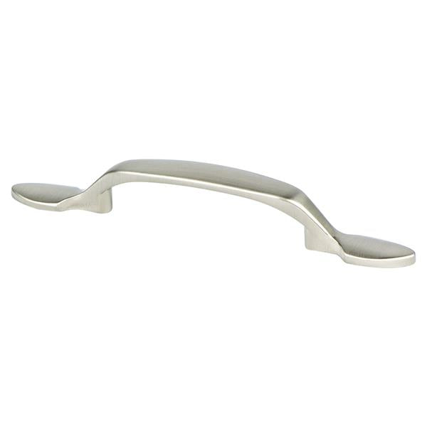Berenson - Traditional Advantage Two 3 inch CC Brushed Nickel Spade End Pull