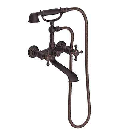 Newport Brass - Victoria Exposed Tub & Hand Shower Set - Wall Mount