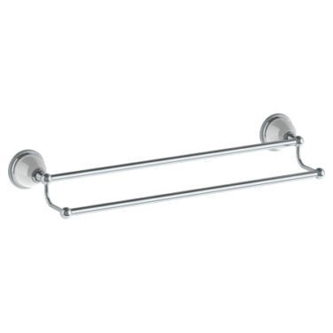Watermark - Venetian 24 inch Wall Mounted Double Towel Bar