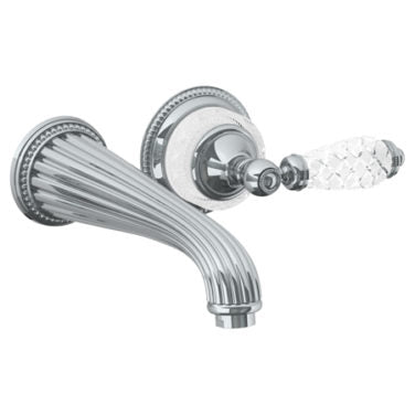 Watermark - Venetian Wall Mounted 2 Hole Lavatory Set with 8 1/4 Inch CTC Spout