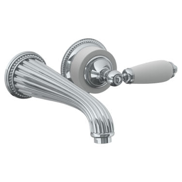 Watermark - Venetian Wall Mounted 2 Hole Lavatory Set with 8 1/4 Inch CTC Spout