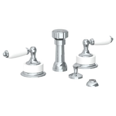Watermark - Venetian Deck Mounted 4-Hole Bidet